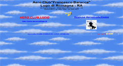 Desktop Screenshot of aeroclublugo.racine.ra.it