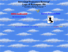 Tablet Screenshot of aeroclublugo.racine.ra.it